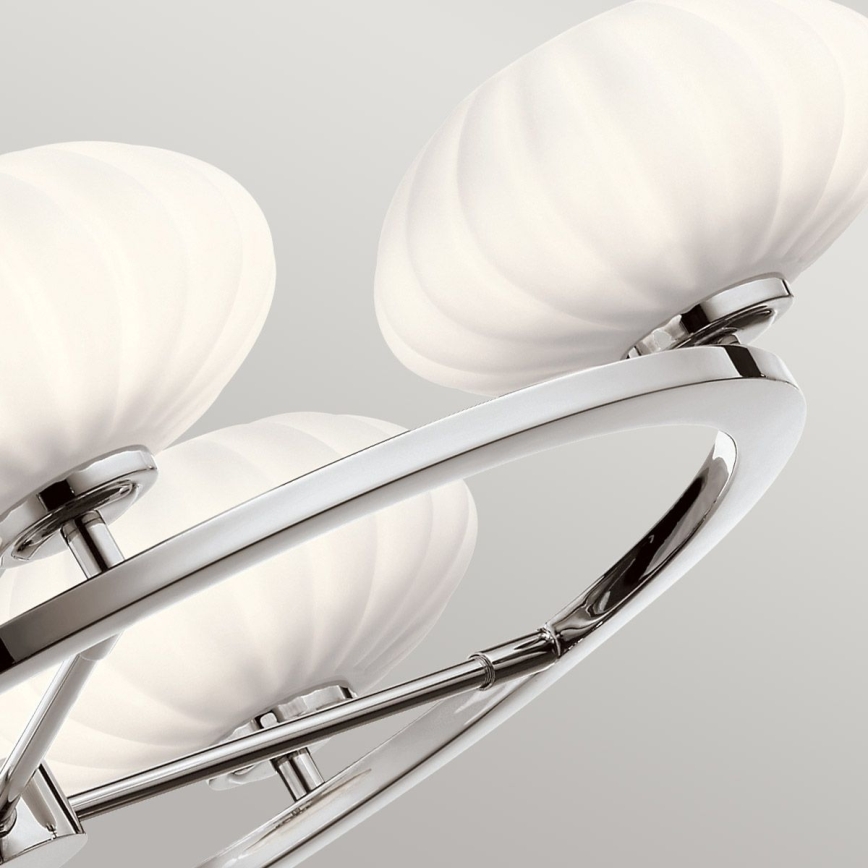 Quintiesse - Lampada LED da bagno a stelo PIM 5xG9/3W/230V Ø 71,1 cm IP44 cromo lucido