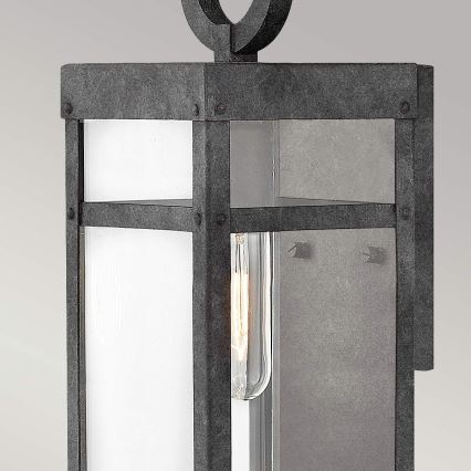 Quintiesse - Applique da esterno PORTER S 1xE27/60W/230V IP44 nera