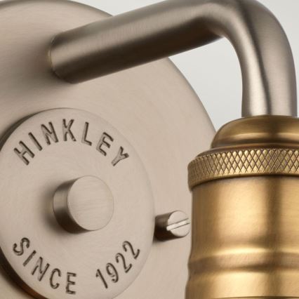 Quintiesse - Applique da bagno RIGBY 1xE27/40W/230V IP44 bronzo