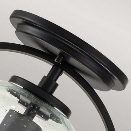 Quintiesse - Plafoniera SOMERSET 1xE27/60W/230V Ø 28,2 cm nera