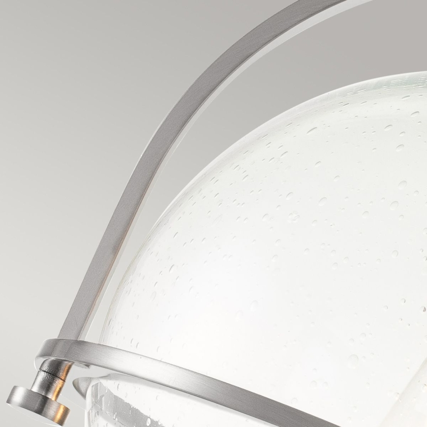 Quintiesse - Plafoniera SOMERSET 1xE27/60W/230V Ø 28,2 cm cromo opaco