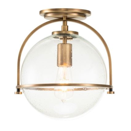 Quintiesse - Plafoniera SOMERSET 1xE27/60W/230V Ø 28,2 cm oro
