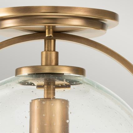 Quintiesse - Plafoniera SOMERSET 1xE27/60W/230V Ø 28,2 cm oro