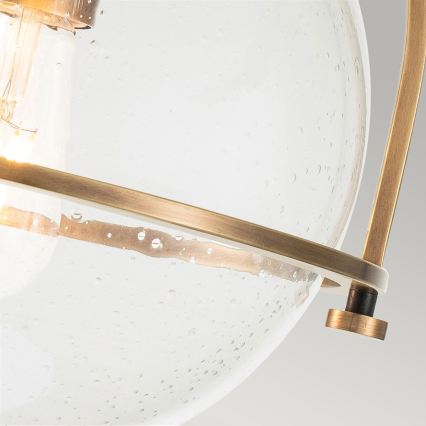 Quintiesse - Plafoniera SOMERSET 1xE27/60W/230V Ø 28,2 cm oro
