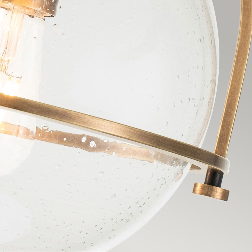 Quintiesse - Plafoniera SOMERSET 1xE27/60W/230V Ø 28,2 cm oro