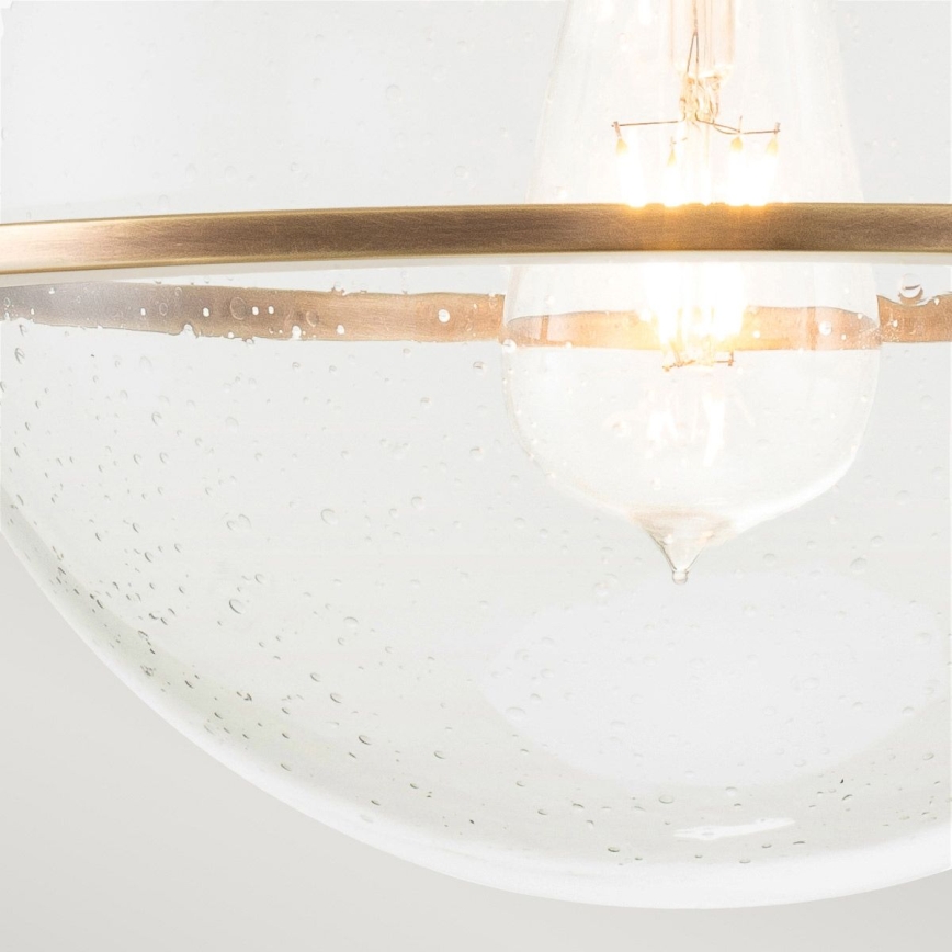 Quintiesse - Plafoniera SOMERSET 1xE27/60W/230V Ø 28,2 cm oro