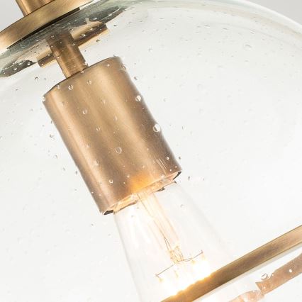 Quintiesse - Plafoniera SOMERSET 1xE27/60W/230V Ø 28,2 cm oro