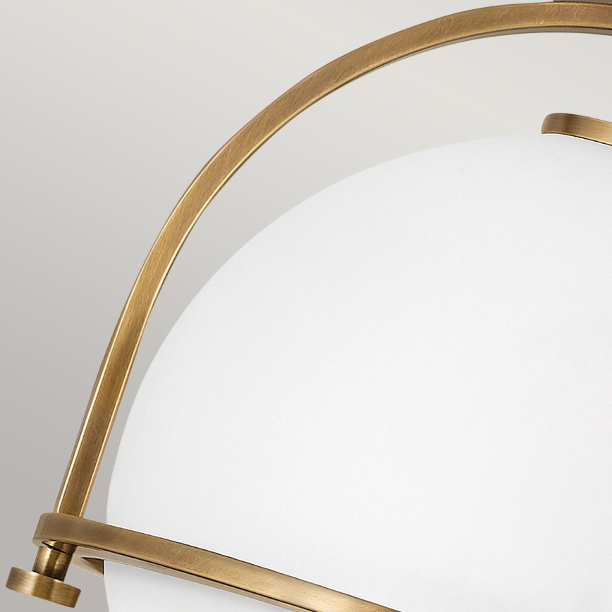 Quintiesse - Plafoniera SOMERSET 1xE27/60W/230V Ø 28,2 cm oro