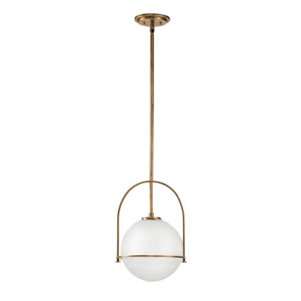 Quintiesse - Lampadario a stelo SOMERSET 1xE27/60W/230V Ø 28,9 cm bronzo