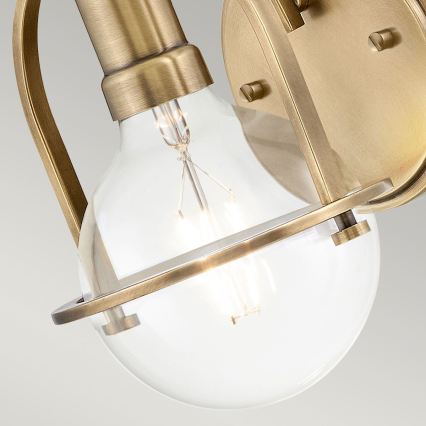 Quintiesse - Lampada da parete SOMERSET 1xE27/60W/230V dorata