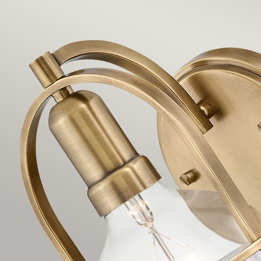 Quintiesse - Lampada da parete SOMERSET 1xE27/60W/230V dorata