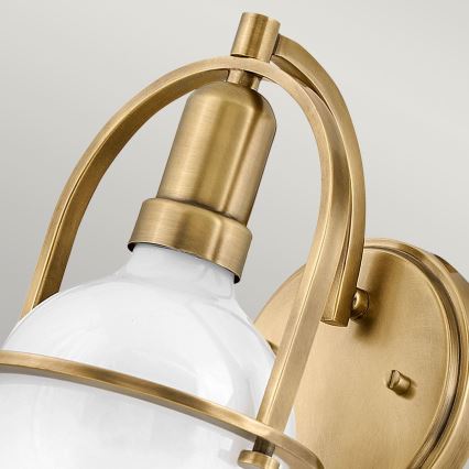 Quintiesse - Lampada da parete SOMERSET 1xE27/60W/230V dorata