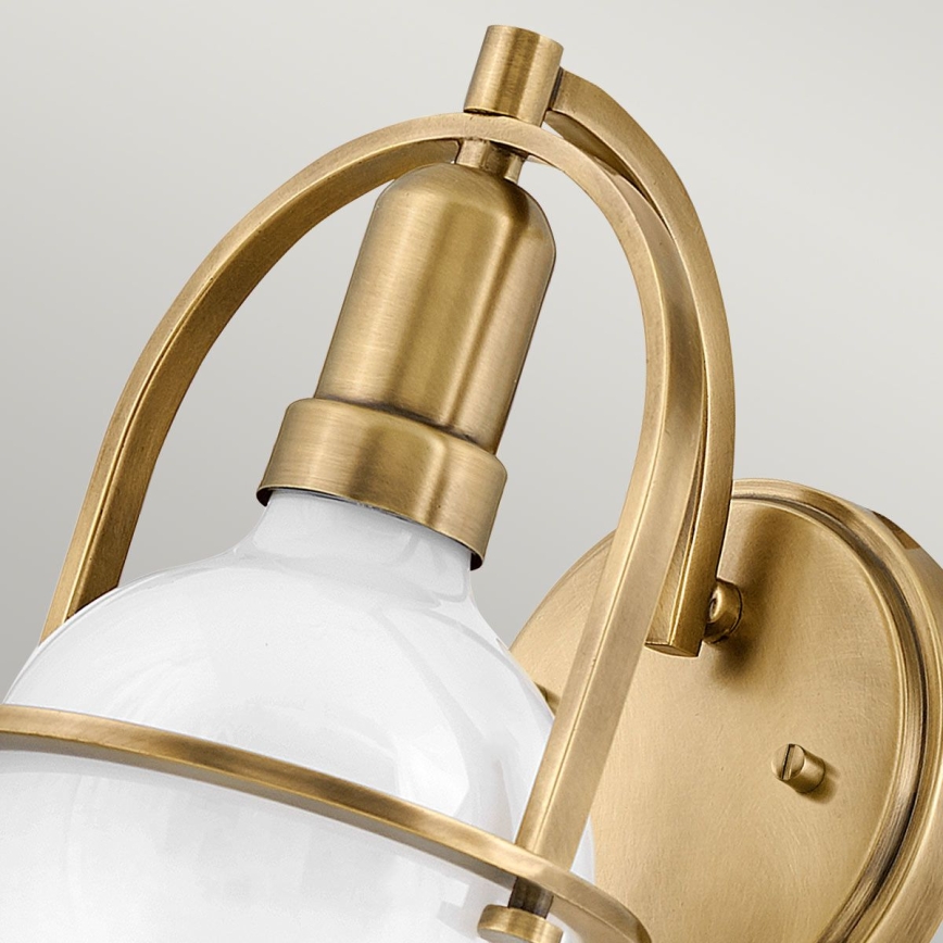 Quintiesse - Lampada da parete SOMERSET 1xE27/60W/230V dorata