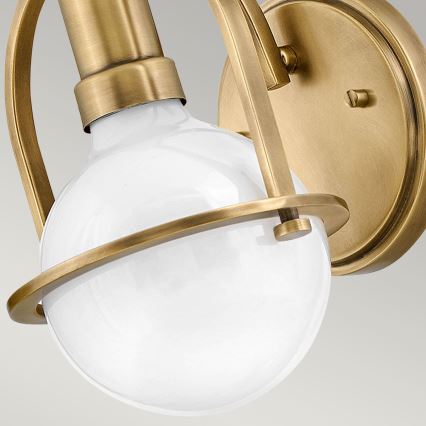 Quintiesse - Lampada da parete SOMERSET 1xE27/60W/230V dorata