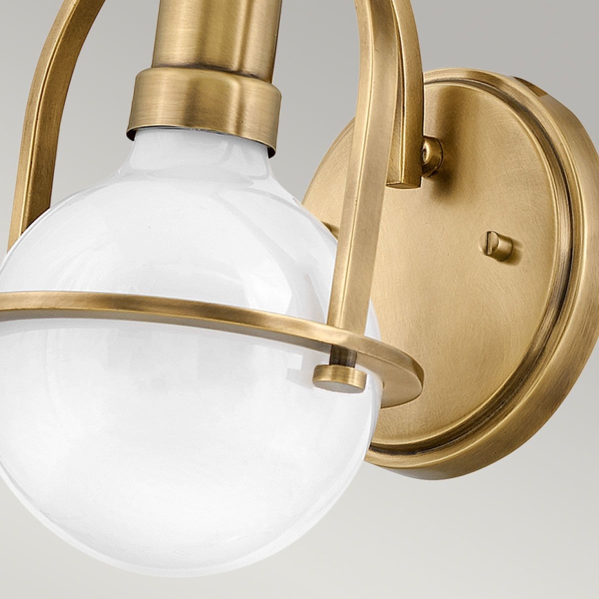 Quintiesse - Lampada da parete SOMERSET 1xE27/60W/230V dorata