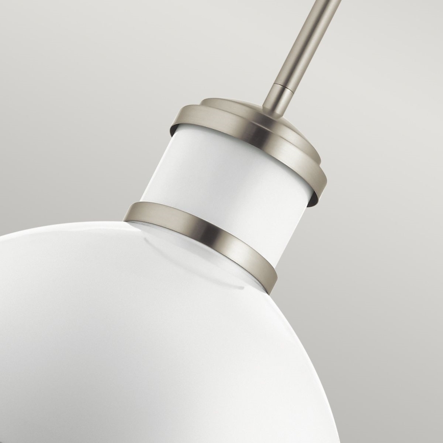 Quintiesse - Lampada a sospensione su asta TOLLIS 1xE27/40W/230V Ø 40,8 cm cromo opaco