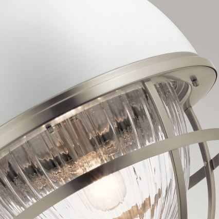 Quintiesse - Lampada a sospensione su asta TOLLIS 1xE27/40W/230V Ø 40,8 cm cromo opaco