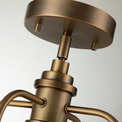 Quintiesse - Lampada da esterno su asta TRIOCENT 1xE27/40W/230V Ø 24 cm IP44 bronzo
