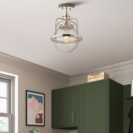 Quintiesse - Lampada da esterno su asta TRIOCENT 1xE27/40W/230V IP44 cromo lucido