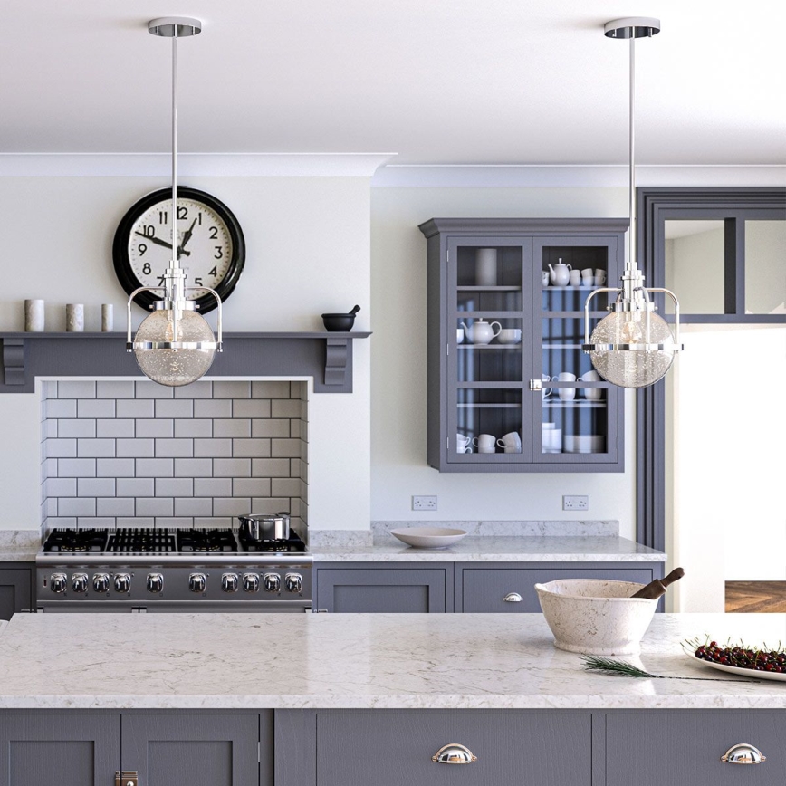 Quintiesse - Lampada da esterno su asta TRIOCENT 1xE27/40W/230V IP44 cromo lucido