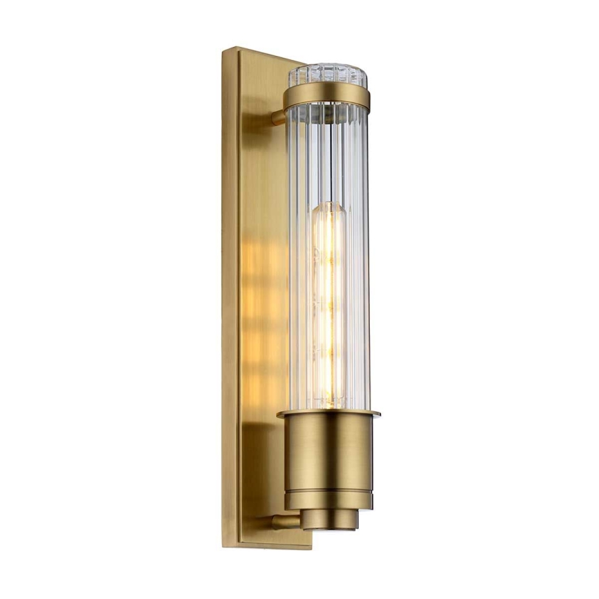 Quintiesse - Applique da bagno WELLINGTON 1xE27/60W/230V IP44 dorata