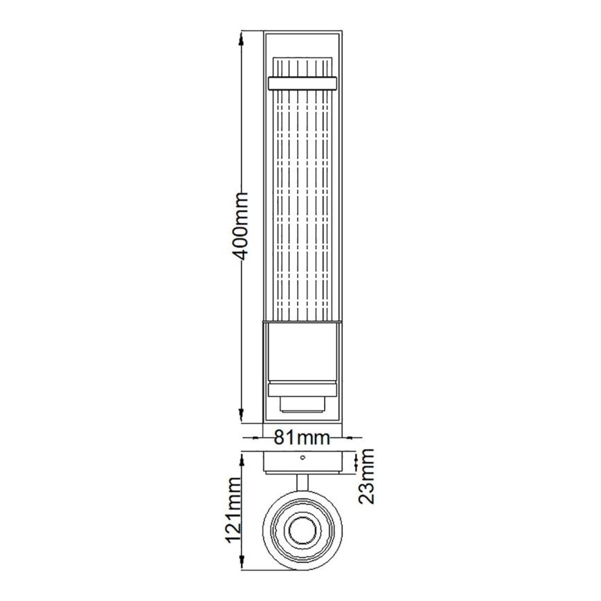 Quintiesse - Applique da bagno WELLINGTON 1xE27/60W/230V IP44 cromo lucido