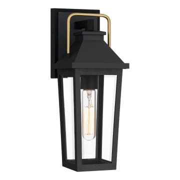 Quoizel - Applique da esterno BUCKLEY 1xE27/40W/230V IP44 nero
