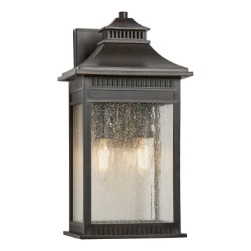 Quoizel - Applique da esterno LIVINGSTON 2xE14/40W/230V IP44