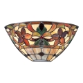 Quoizel - Applique in stile Tiffany KAMI 2xE14/60W/230V