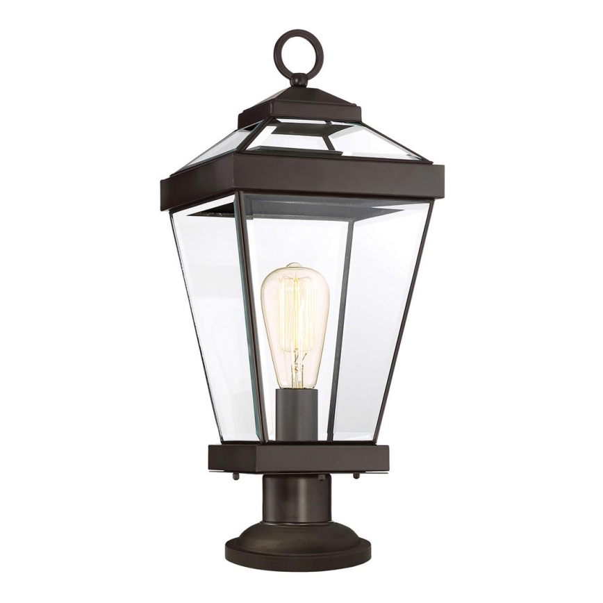 Quoizel - Lampada da esterno RAVINE 1xE27/60W/230V IP44 marrone