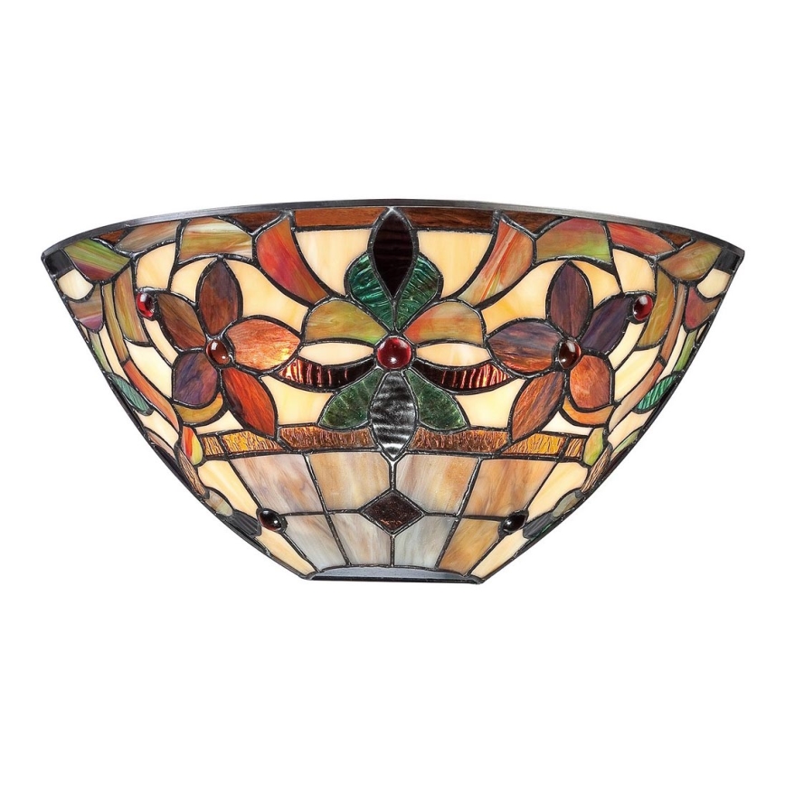 Quoizel - Lampada da parete Tiffany KAMI 2xE14/60W/230V