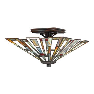 Quoizel - Lampada da soffitto MAYBECK 2xE27/60W/230V