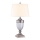 Quoizel - Lampada da tavolo DENNISON 1xE27/60W/230V cromo lucido