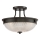Quoizel - Lampadario a plafone MANTLE 2xE27/60W/230V bronzo