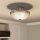 Quoizel - Lampadario a plafone MANTLE 2xE27/60W/230V cromo lucido