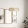 Quoizel - Lampadario a sospensione con catena WAYLON 4xE27/60W/230V Ø 50,4 cm marrone/bianco