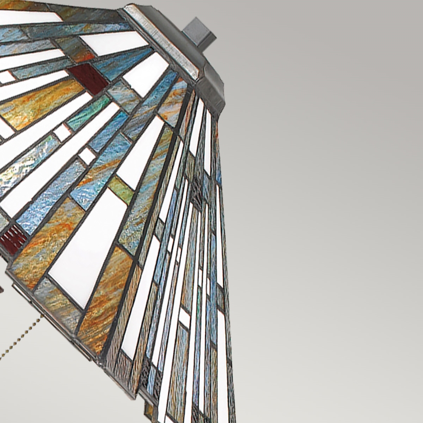 Quoizel - Lampada da terra MAYBECK 2xE27/60W/230V