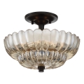 Quoizel - Plafoniera WHITECAP 3xE14/40W/230V diametro 29,7 cm