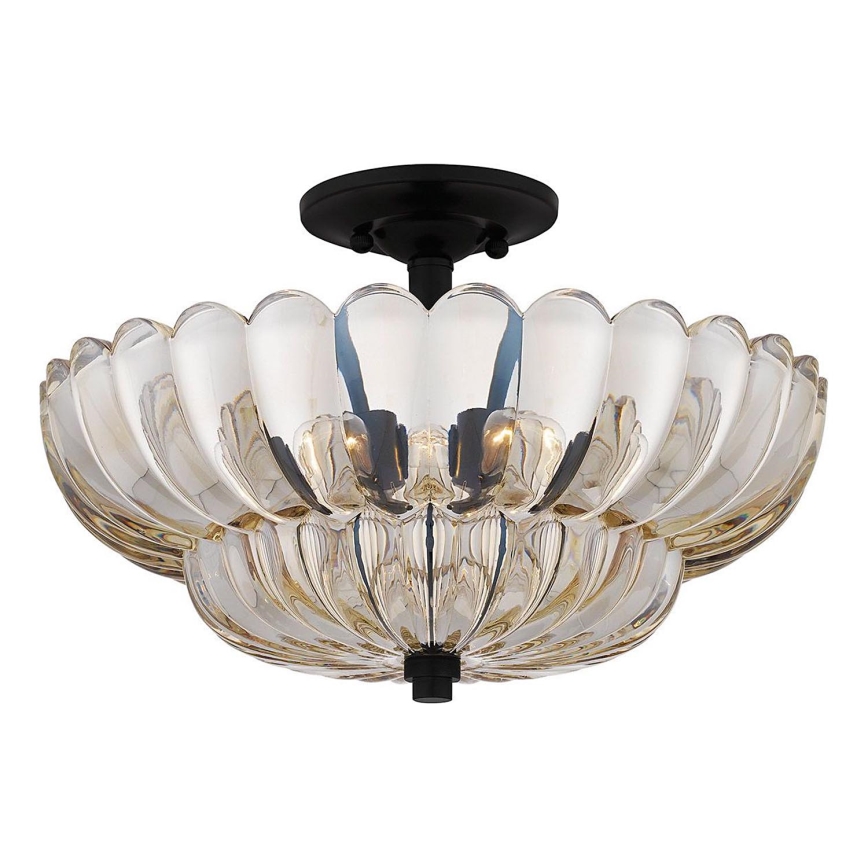 Quoizel - Plafoniera WHITECAP 4xE14/40W/230V diametro 39,5 cm