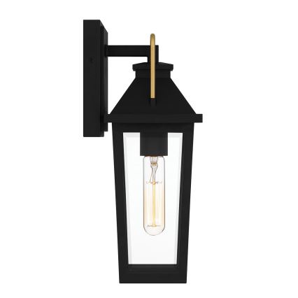 Quoizel - Applique da esterno BUCKLEY 1xE27/40W/230V IP44 nero