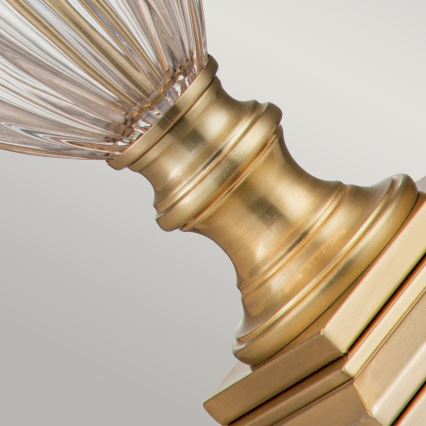 Quoizel - Lampada da tavolo DENNISON 1xE27/60W/230V oro