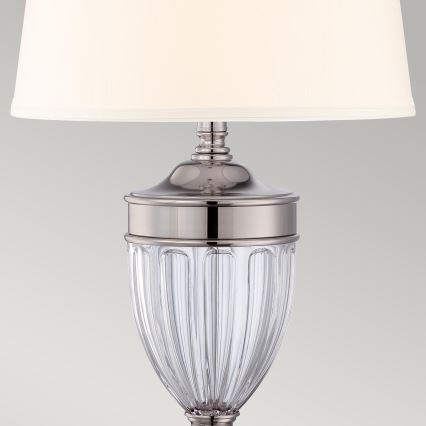 Quoizel - Lampada da tavolo DENNISON 1xE27/60W/230V cromo lucido