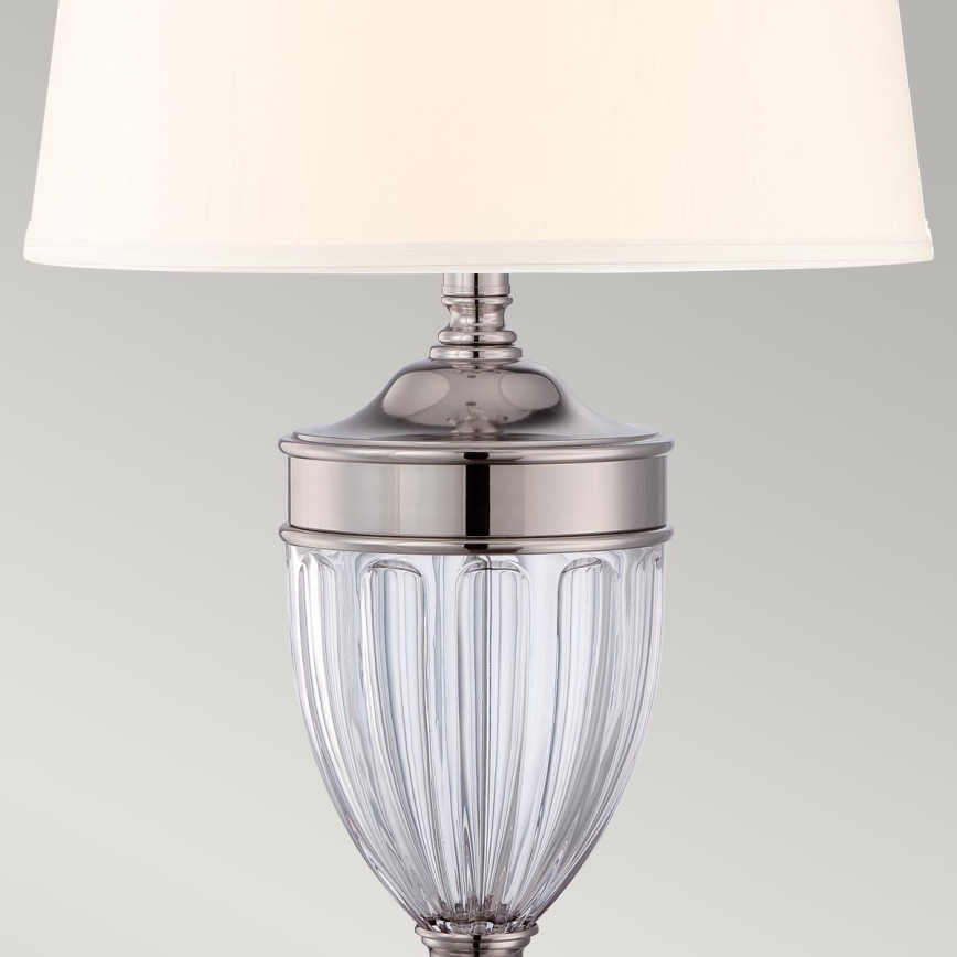 Quoizel - Lampada da tavolo DENNISON 1xE27/60W/230V cromo lucido