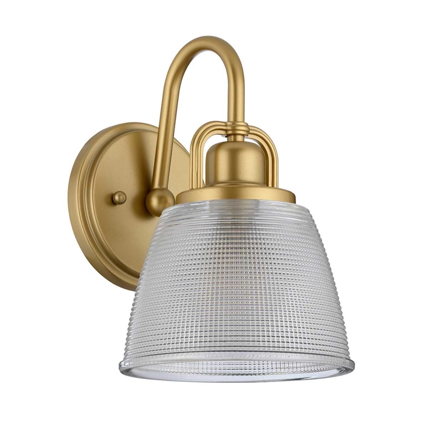 Quoizel - Applique a LED da bagno DUBLIN 1xG9/3W/230V IP44 oro