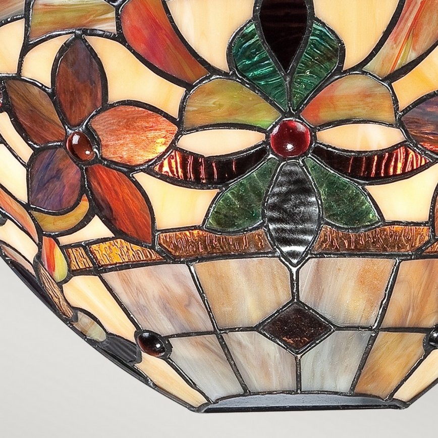 Quoizel - Lampada da parete Tiffany KAMI 2xE14/60W/230V