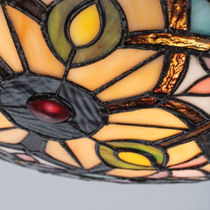 Quoizel - Plafoniera Tiffany LARISSA 2xE27/40W/230V Ø 41,2 cm