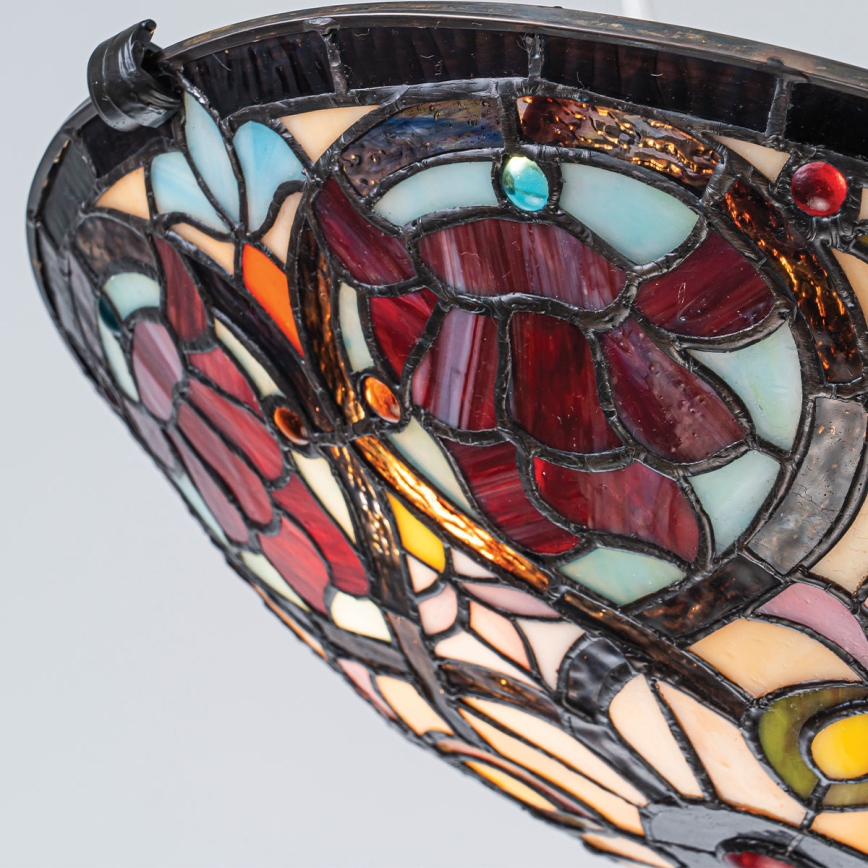 Quoizel - Plafoniera Tiffany LARISSA 2xE27/40W/230V Ø 41,2 cm