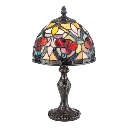 Quoizel - Lampada da tavolo Tiffany LARISSA 1xE14/40W/230V Ø 20 cm