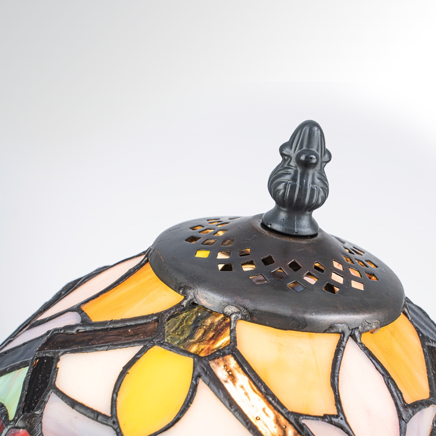 Quoizel - Lampada da tavolo Tiffany LARISSA 1xE14/40W/230V Ø 20 cm