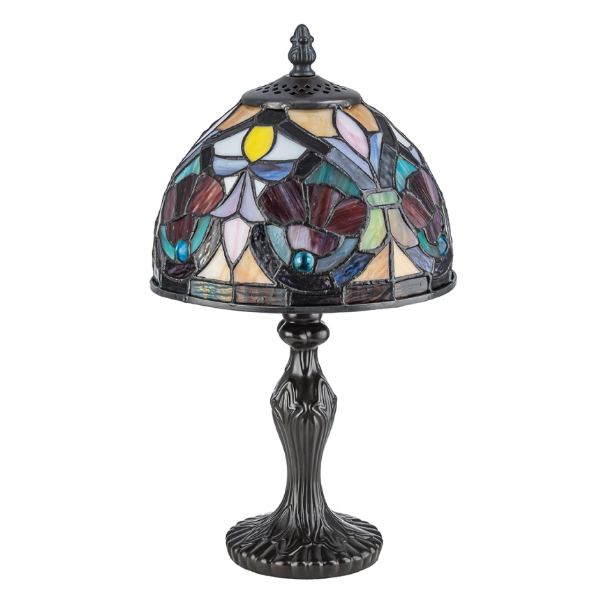 Quoizel - Lampada da tavolo Tiffany LARISSA 1xE14/40W/230V Ø 20 cm